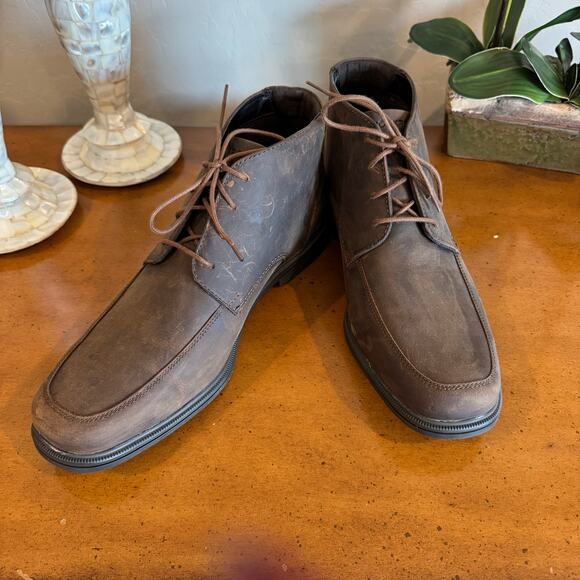 Rockport Taylor Waterproof Chukka Boots Men’s 11.5 New - Picture 1 of 6